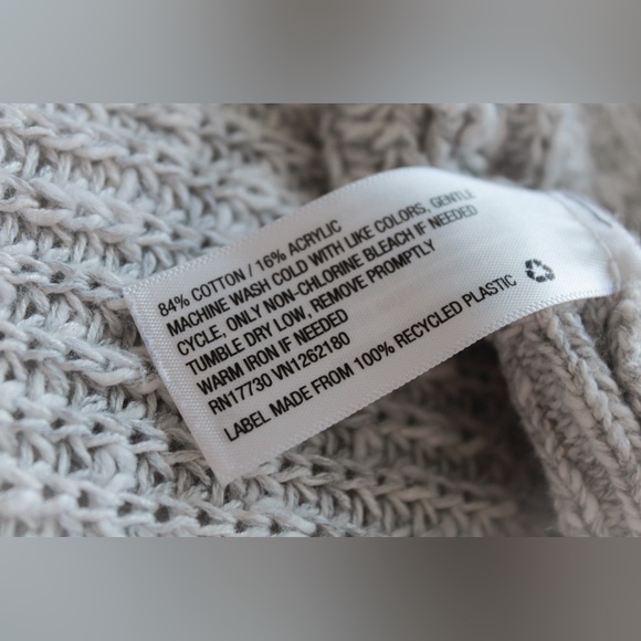 Mossimo Gray Knit Cardigan - Picture 7 of 8